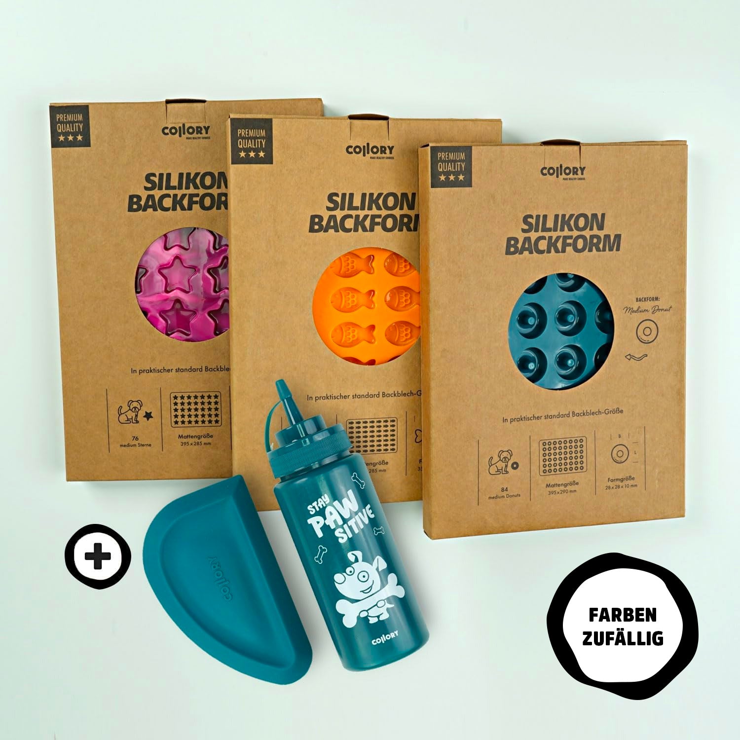 Collory Backmatten Hundekekse Starter Paket (große Hunde)