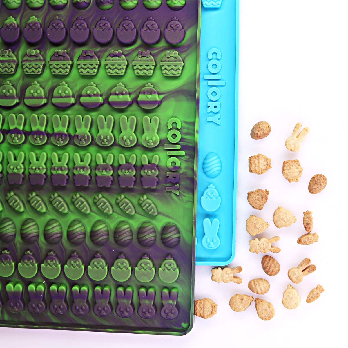 Collory Backmatte für Hundeleckerlis in Ostermotive