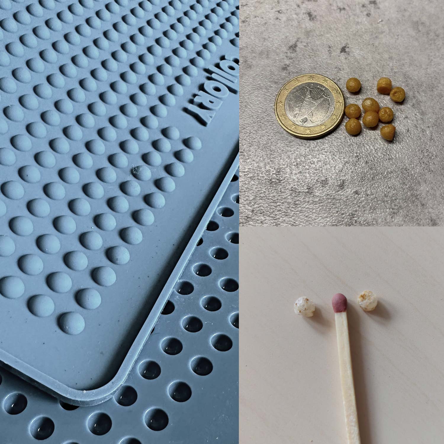 Hemispherical baking molds