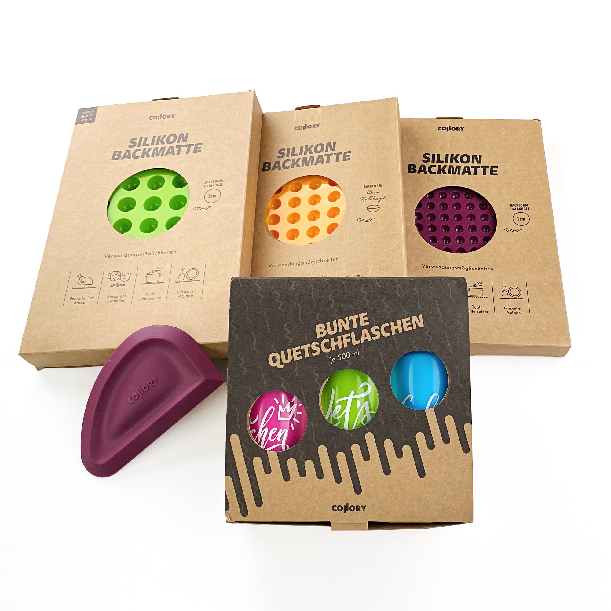 Hemisphere baking molds starter package XL