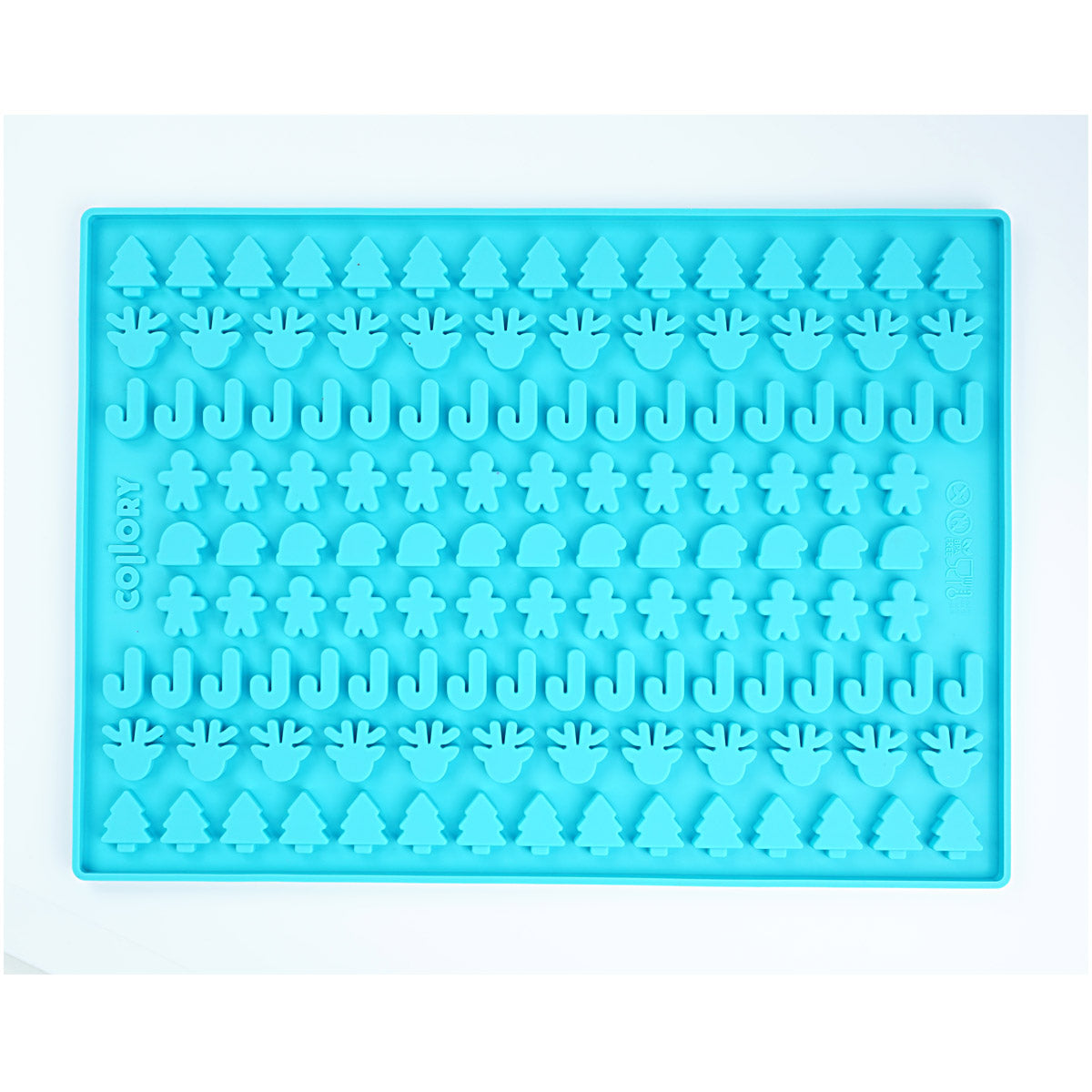 Collory Backmatte für Hundeleckerlis in Weihnachtsmotive