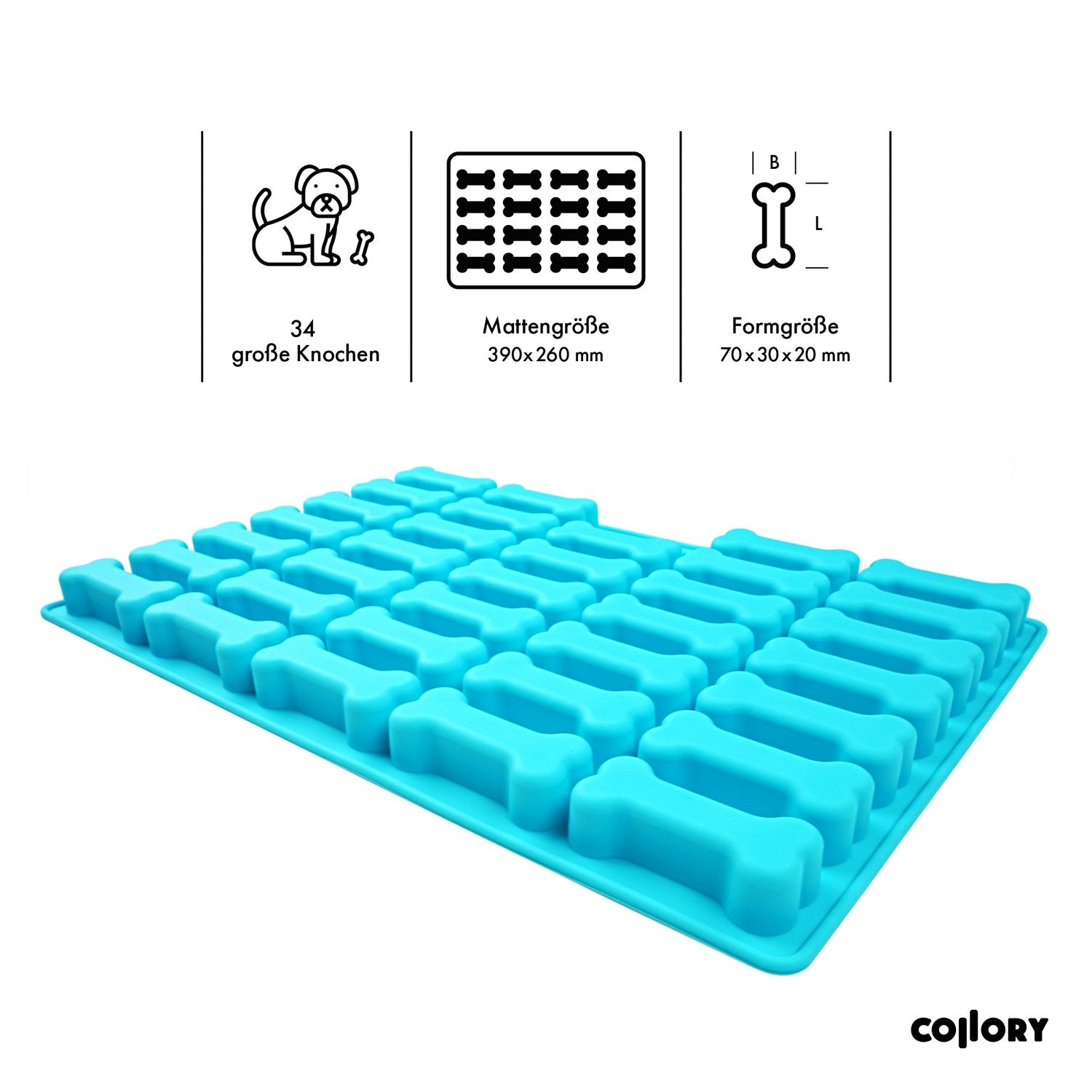 Bone baking molds