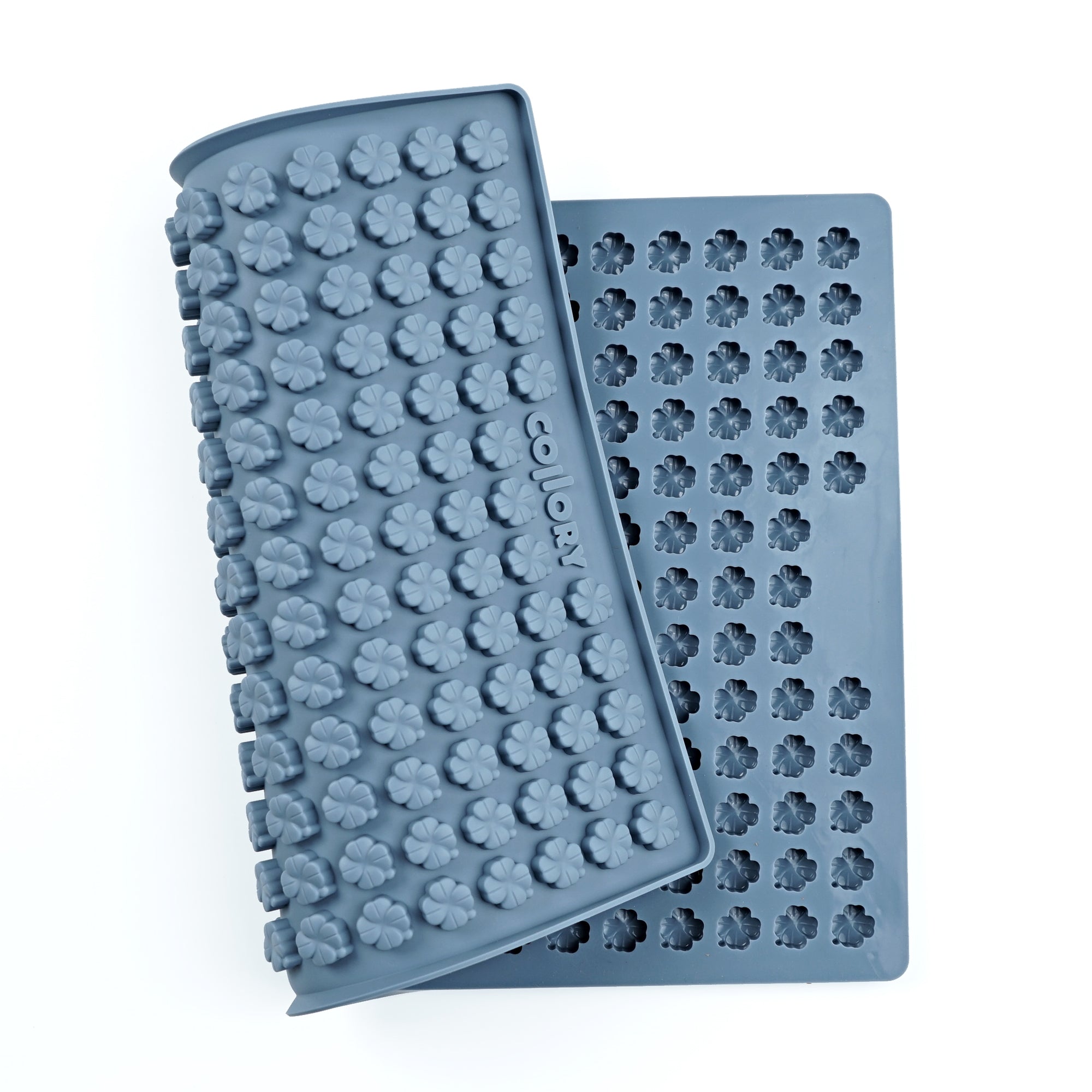 Collory Backmatten für Hundeleckerlis in Kleeblattform