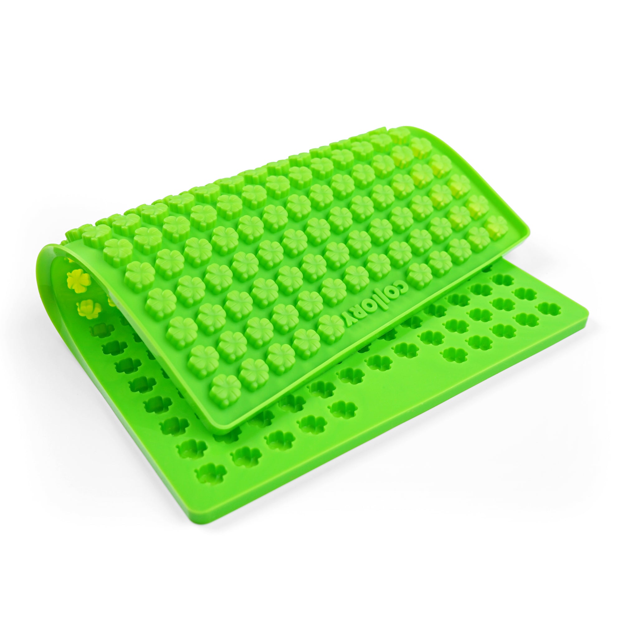 Collory Backmatten für Hundeleckerlis in Kleeblattform