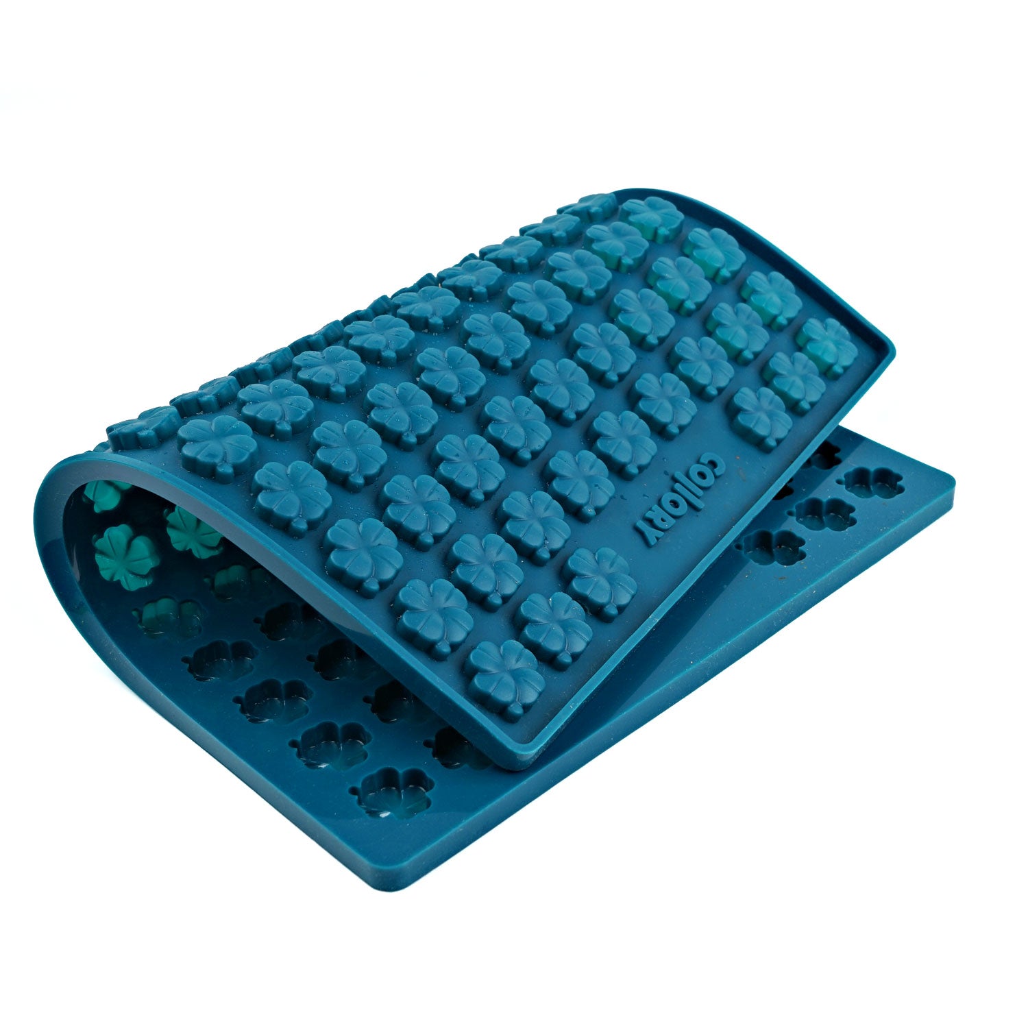 Collory Backmatten für Hundeleckerlis in Kleeblattform