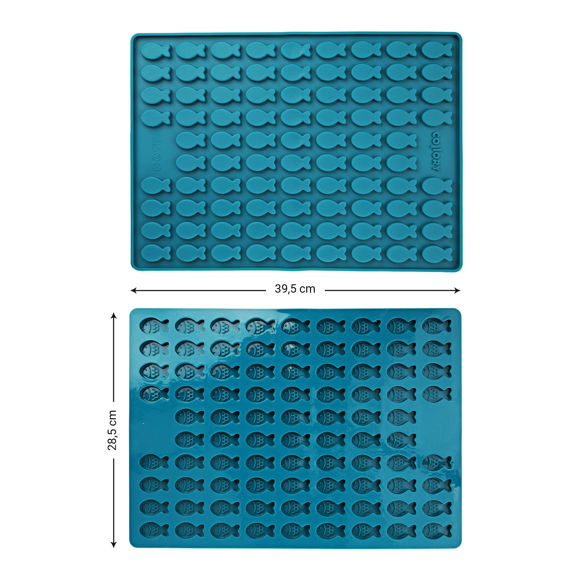 Collory Backmatten für Hundeleckerlis in Fischform