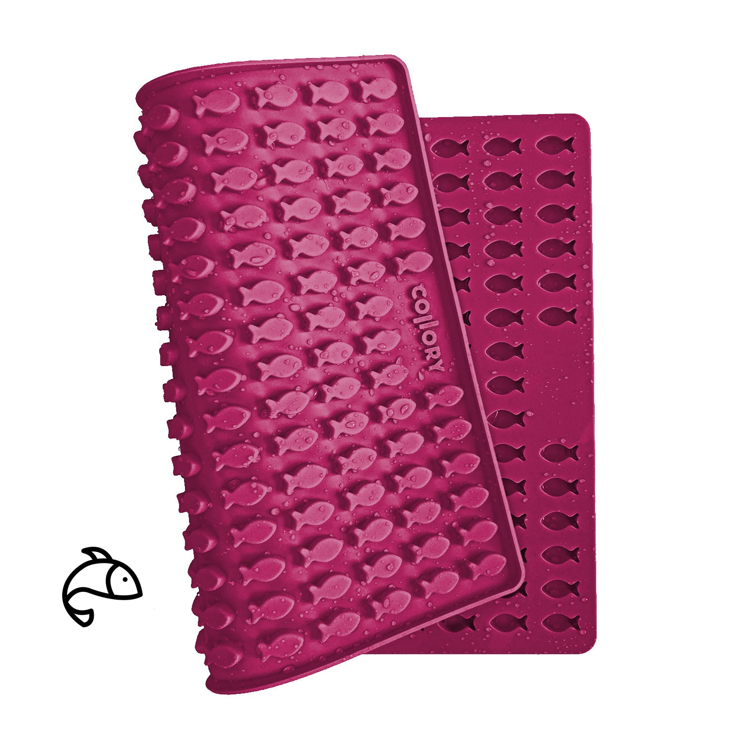 Collory Backmatten für Hundeleckerlis in Fischform