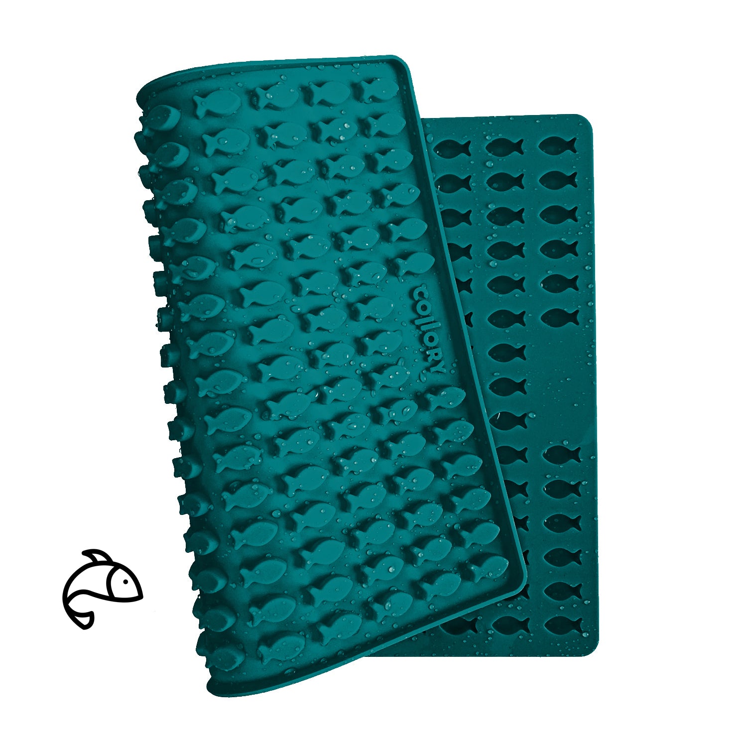 Collory Backmatten für Hundeleckerlis in Fischform