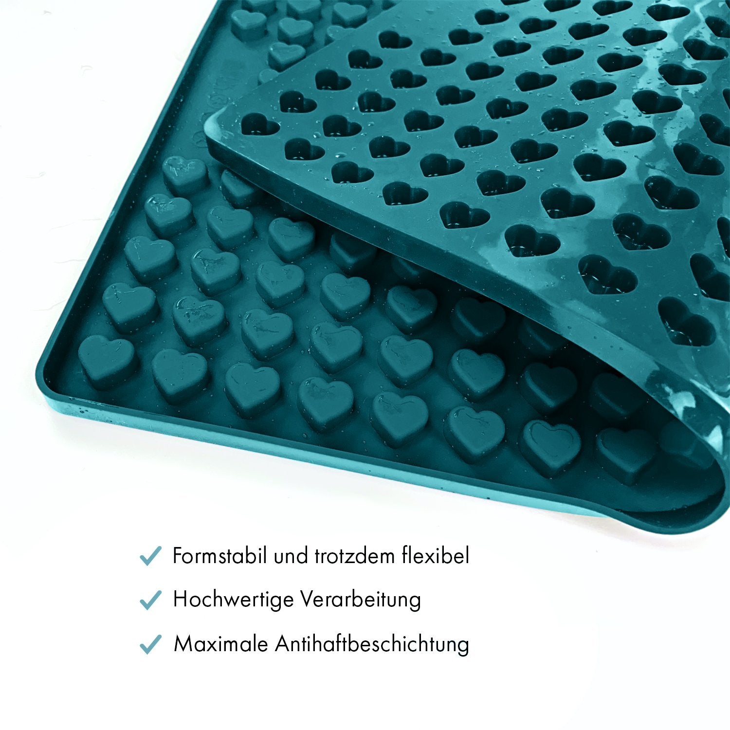 Collory Backmatten für Hundeleckerlis in Herzform