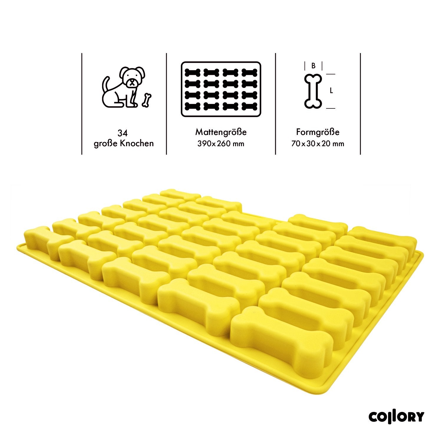 Bone baking molds